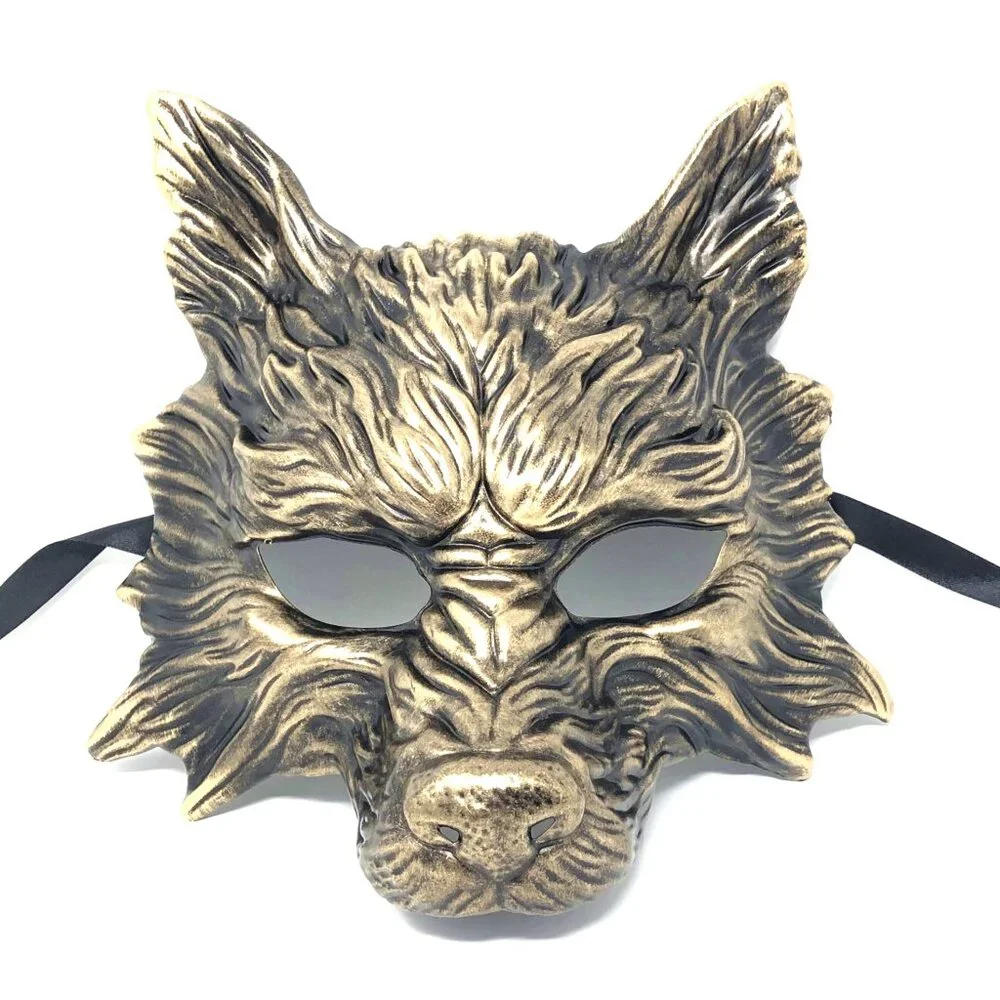 Wolf Steampunk Style Halloween Costume Mask Masquerade Party Ball Masks